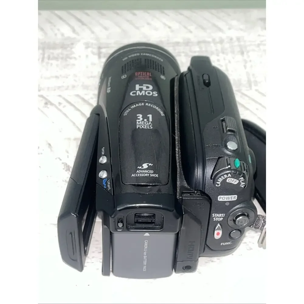 Canon Vixia HV30 Camcorder - Black - For Parts Or Repair!‼️ Read